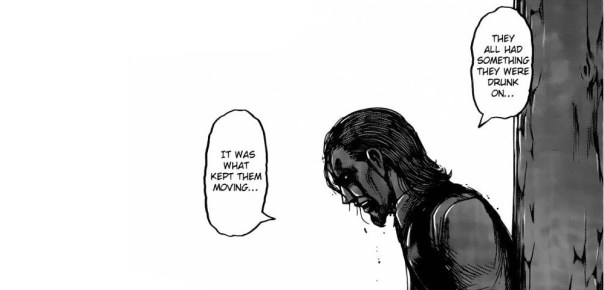 “They all had something they were drunk on,” he concludes.